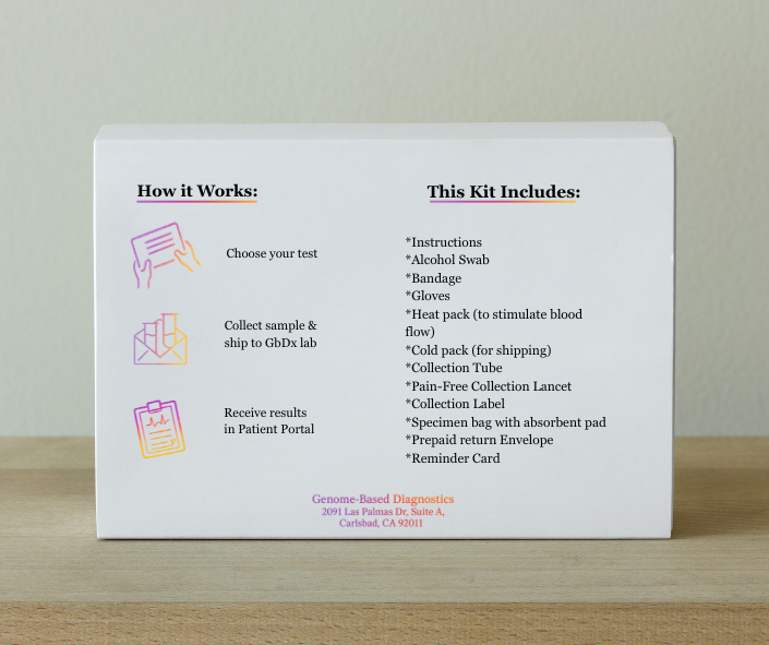 Syphilis Lab Screening at-home Collection Kit