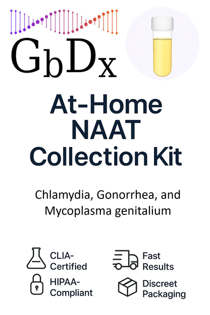 At-Home Chlamydia, Gonorrhea, and Mycoplasma genitalium Test