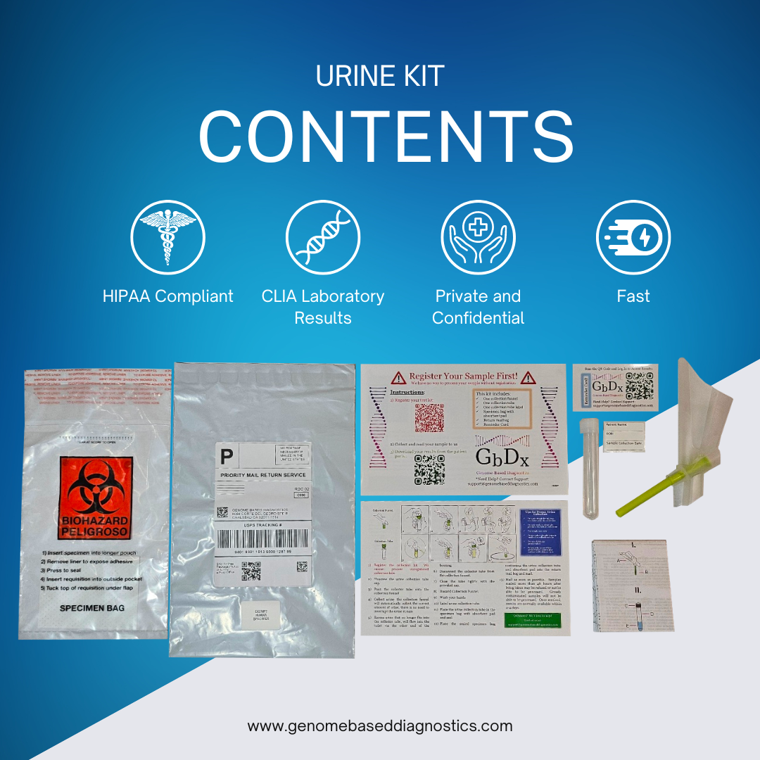 Mycoplasma Lab Screening Test Urine At-Home Collection Kit