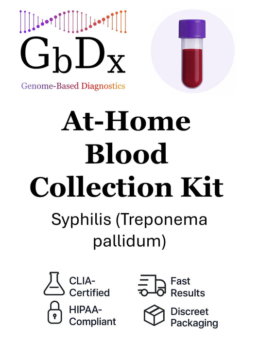 Syphilis Lab Screening at-home Collection Kit